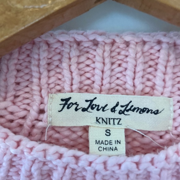 For Love & Lemons Knitz Sweater - Picture 2 of 5
